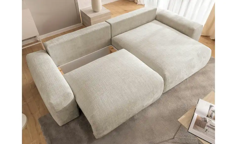 S-STYLE Ecksofa, in Wohnsituation
