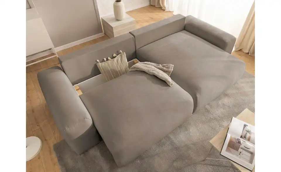 S-STYLE Ecksofa, in Wohnsituation