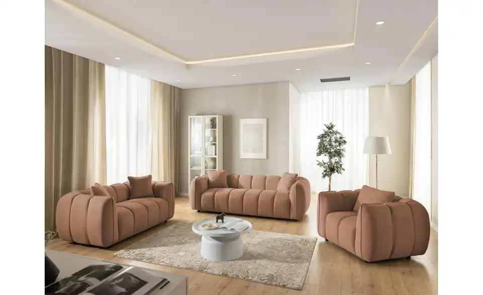S-STYLE Polstergarnitur 3+1, in Wohnsituation
