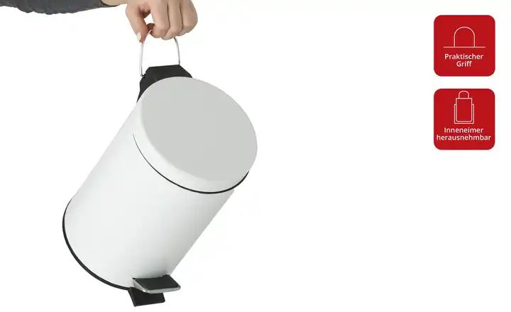 KHG Kosmetikeimer 3 l | white | Sconto Der Möbelmarkt KHG Kosmetikeimer 3 l | white | Sconto Der Möbelmarkt