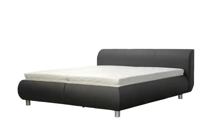 Polsterbett Galaxy | Schwarz, 180x200 cm | Sconto