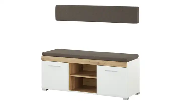 Garderobenbank Fun Plus | Weiß | Sconto