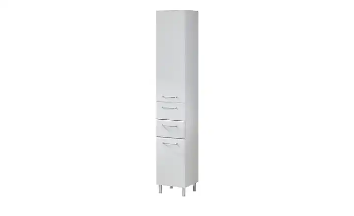 Bad-Hochschrank Friesach Weiß