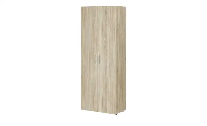 Schrank, 2-türig Multischrank-System 70 cm Eiche sägerau (Nachbildung)