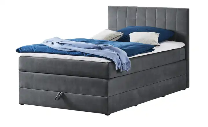 Boxspringbett Hawaii Anthrazit