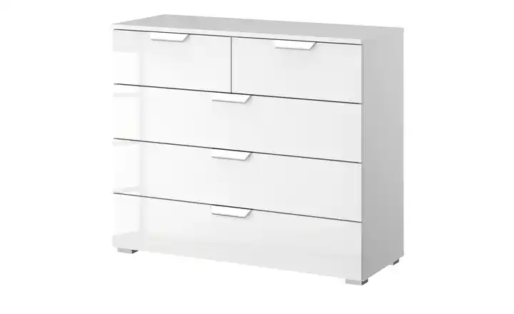 Kommode Aditio 93 cm 81 cm Weiß