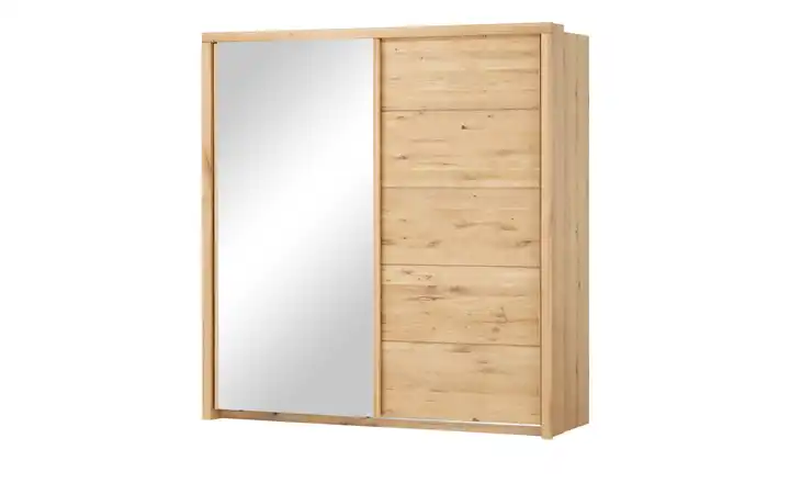 smart Schwebetürenschrank Oslo Wildeiche, Wildeiche (Nachbildung)