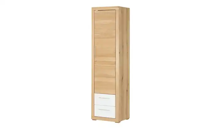 smart Schrank Malmö Wildeiche, Wildeiche (Nachbildung), Weiß
