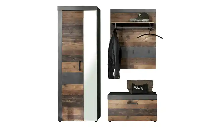 Garderoben-Set, 3-teilig Inden 2