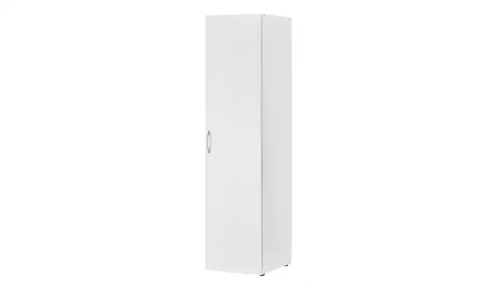 Schrank, 1-türig Multischrank-System Weiß 45 cm