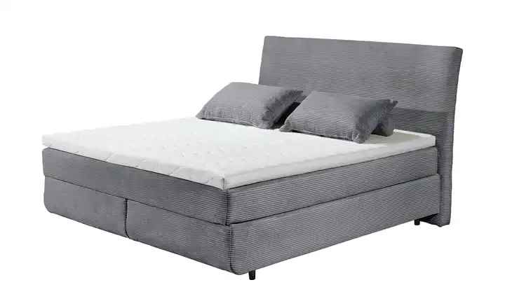 Boxspringbett Marbella 6 Grau