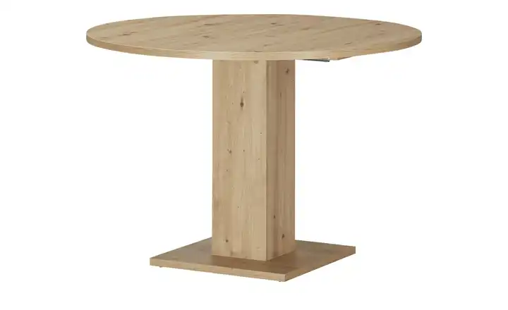 Esstisch ausziehbar Tap 110 cm (rund) Asteiche (Nachbildung)