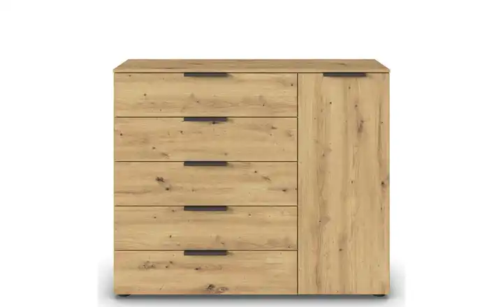 Sideboard Flipp Eiche Artisan (Nachbildung) Eiche Artisan (Nachbildung) Front: Dekor, Oberboden: Dekor Graphit