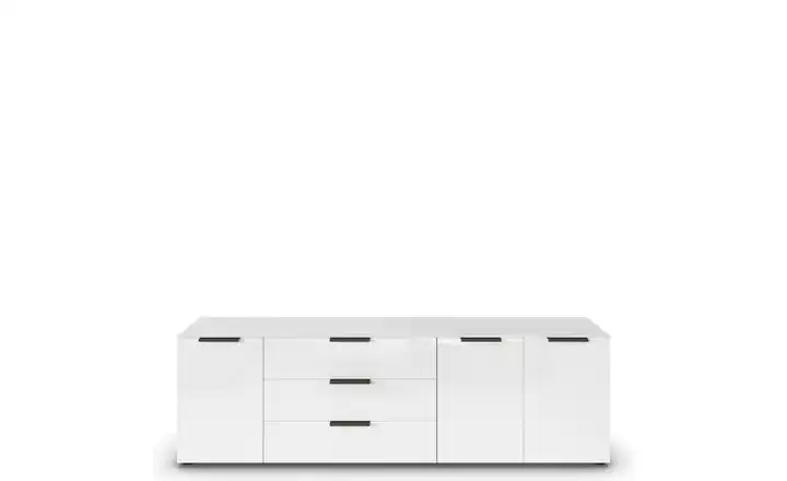 Sideboard Flipp Graphit Weiß, Eiche Artisan (Nachbildung)