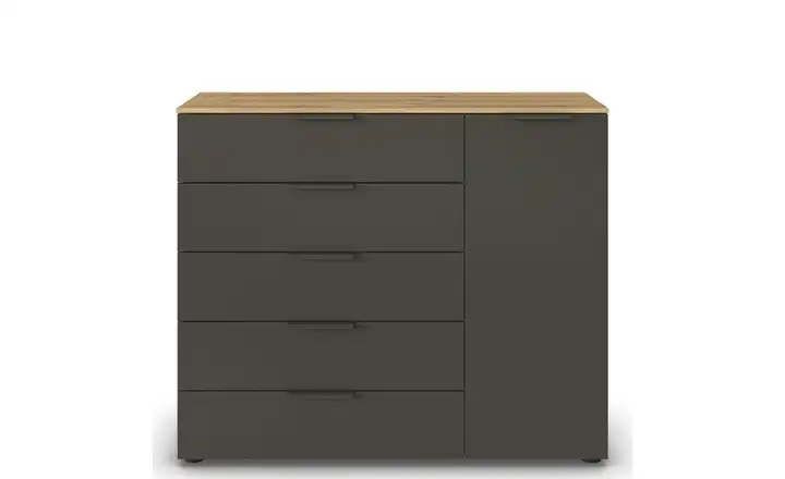 Sideboard Flipp Graphit, Eiche Artisan (Nachbildung) Graphit, Eiche Artisan (Nachbildung) Front: Dekor, Oberboden: Dekor Graphit
