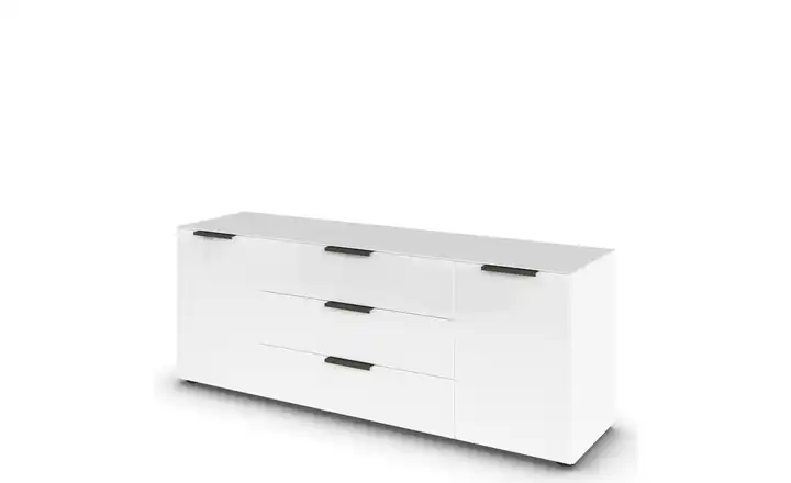 Sideboard Flipp Graphit Weiß
