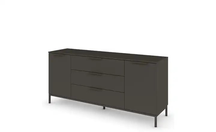 Sideboard Flipp Graphit Front: Dekor, Oberboden: Dekor Graphit
