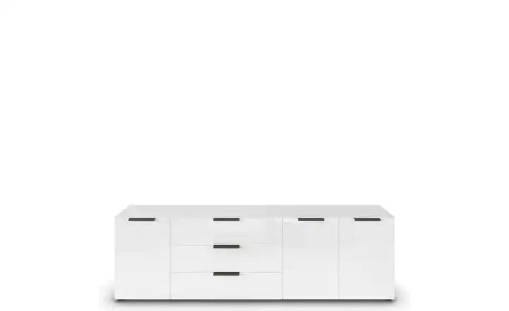 Sideboard Flipp Graphit Weiß