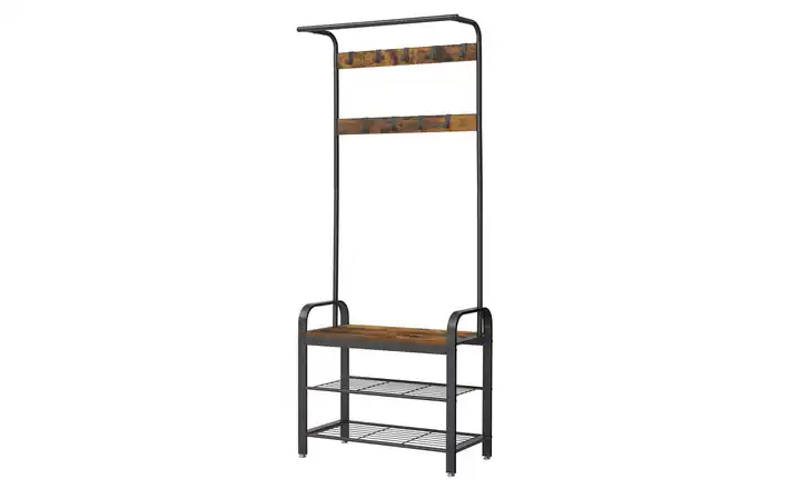 Kompaktgarderobe Braun