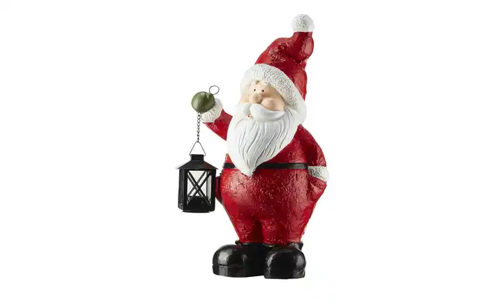  Santa Figur mit Laterne  