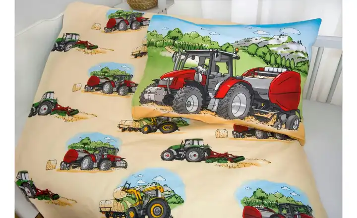Herding Bettwäsche-Set  Traktor