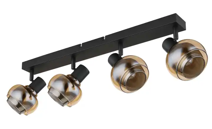 Globo Lighting Strahler 4-flammig 56 cm Schwarz