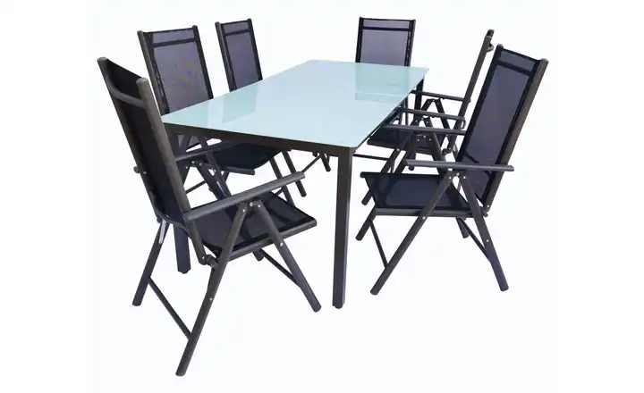  Gartenmöbel 7er-Set  