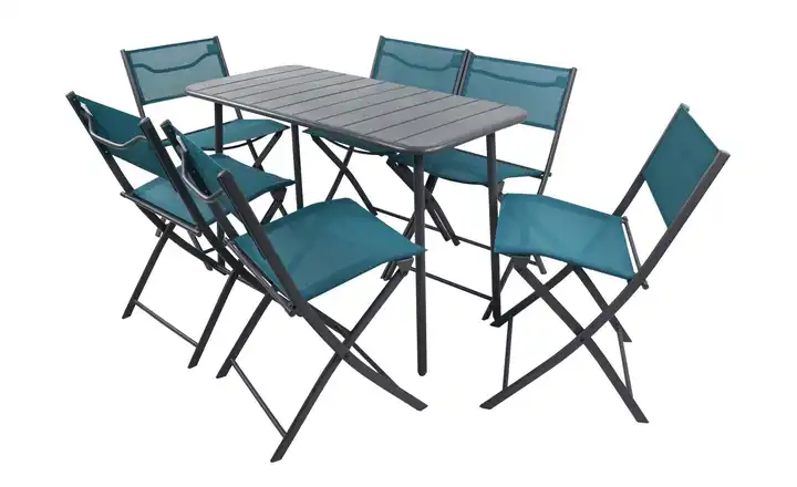  Gartenmöbel 7er-Set  