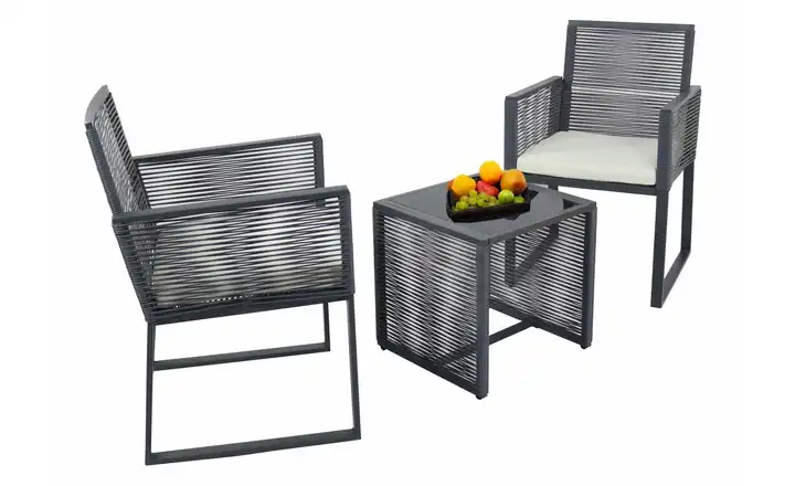  Gartenmöbel 3er-Set  