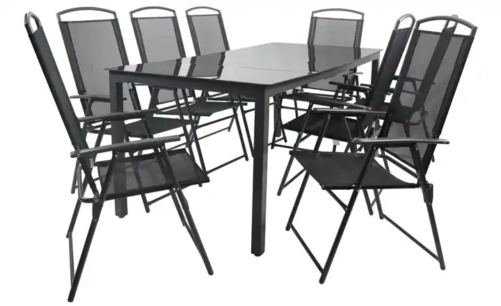  Gartenmöbel 9er-Set  