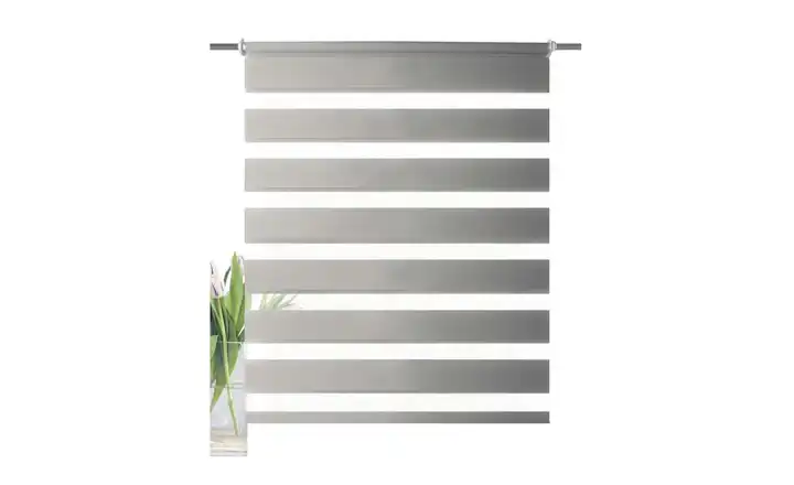 HOME Wohnideen Kettenzugrollo Grau 60 cm