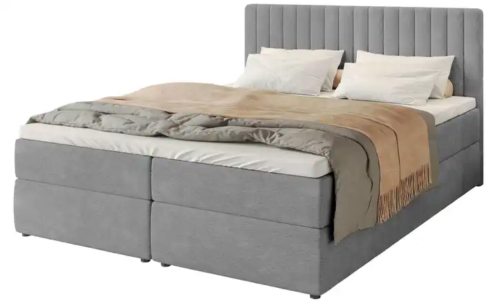 Boxbett Dream 160x200 cm Grau