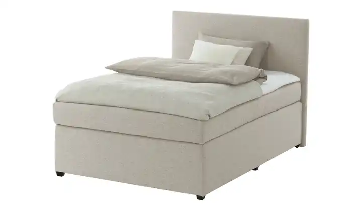 Boxspringbett Carlo Beige 90 cm H3