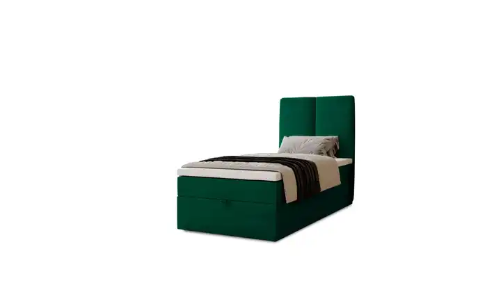 Boxbett  Malmo 203 cm 80x200 cm Grün