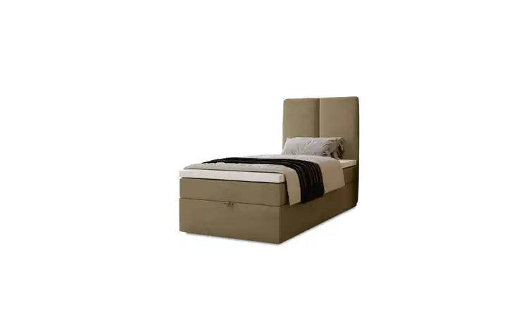 Boxbett  Malmo 203 cm 90x200 cm Braun