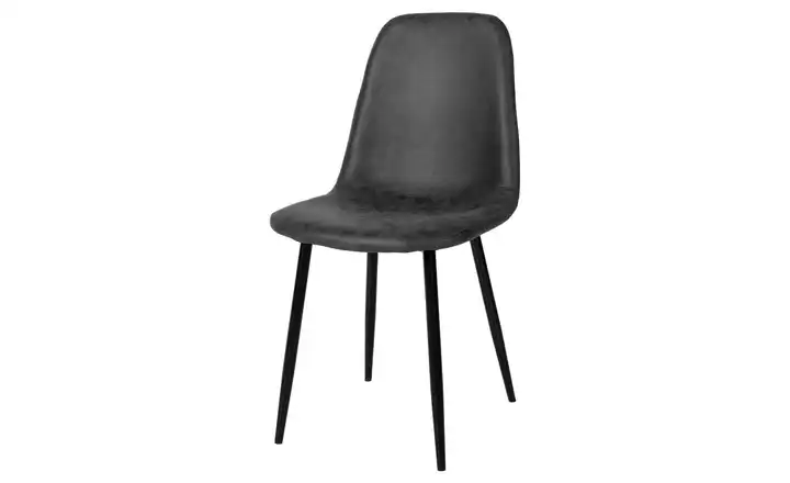 Esszimmerstuhl Can Anthrazit, Schwarz