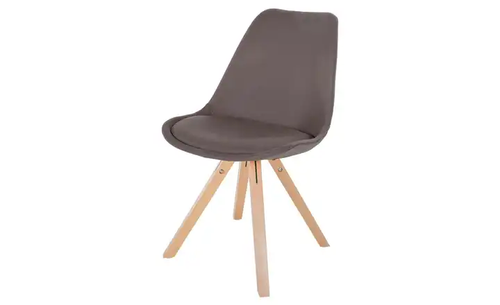 Esszimmerstuhl Caspar Taupe, Beige