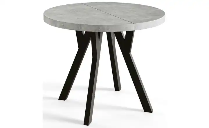 Esstisch Alexander Grau 90x90