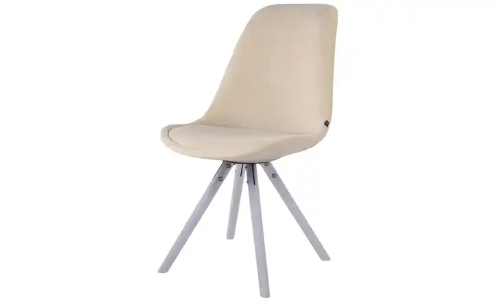 Esszimmerstuhl Toulouse Creme, Weiß