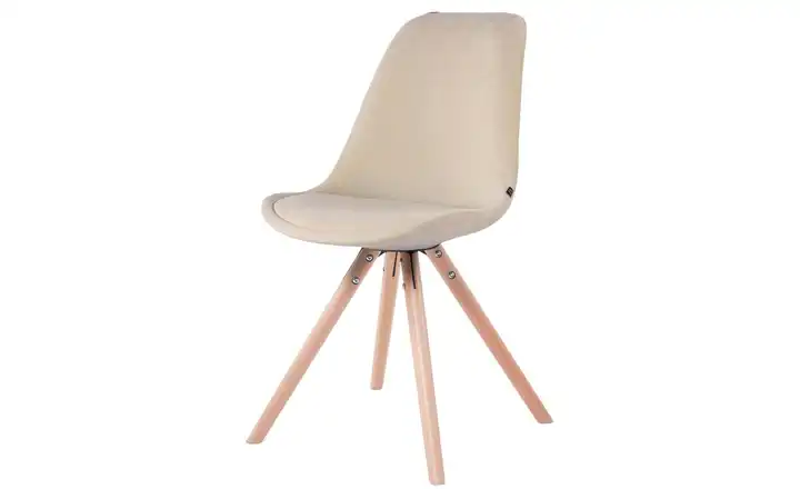 Esszimmerstuhl Toulouse Creme, Natur
