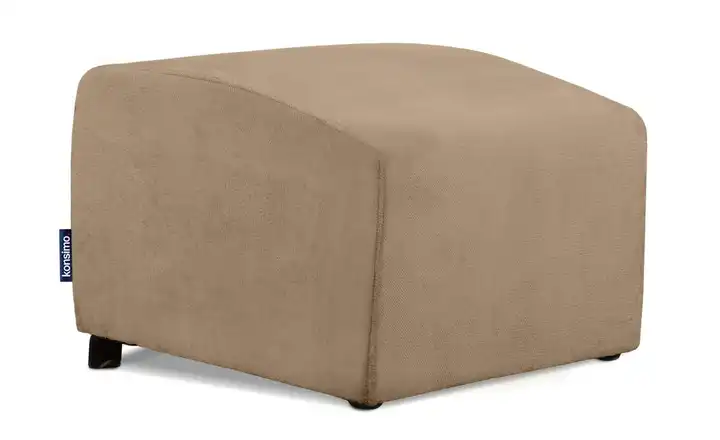 KONSIMO Hocker Caro Beige