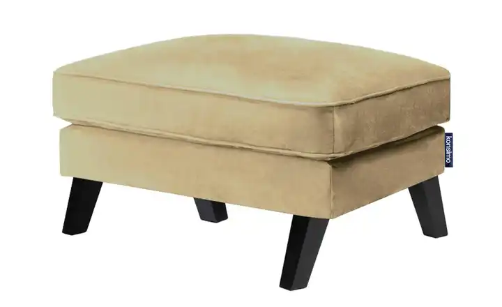 KONSIMO Hocker Terso Dunkelbeige