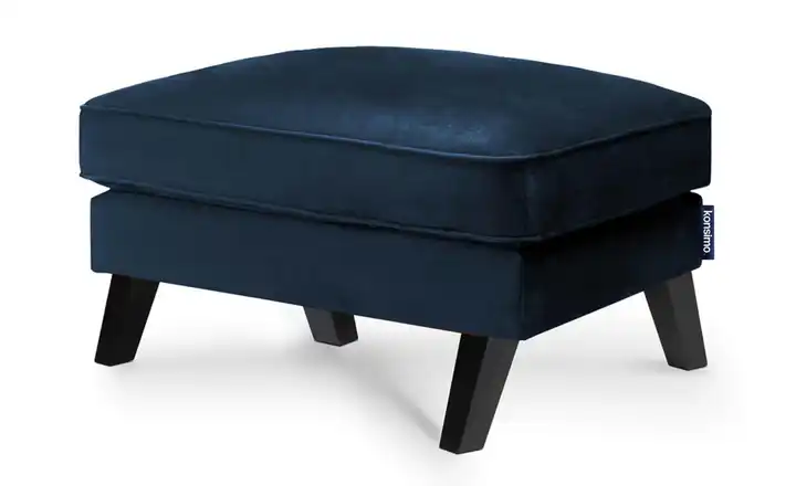 KONSIMO Hocker Terso Marineblau