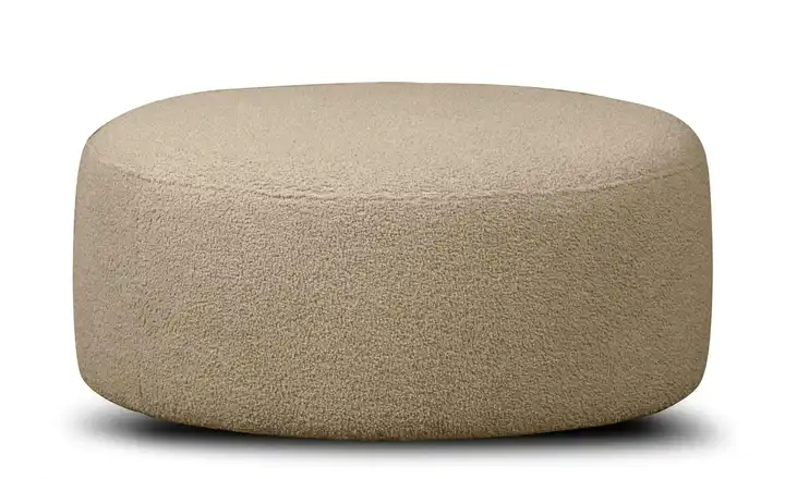 KONSIMO Hocker Raggi Beige
