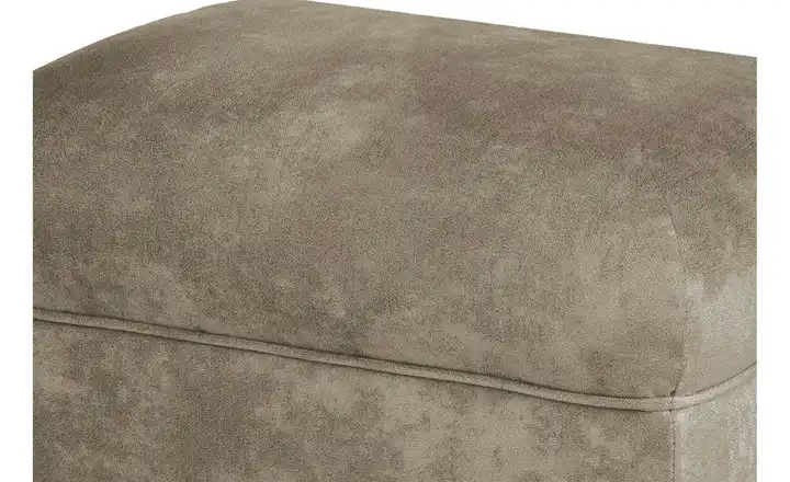 KONSIMO Hocker Miles Beige, Schwarz