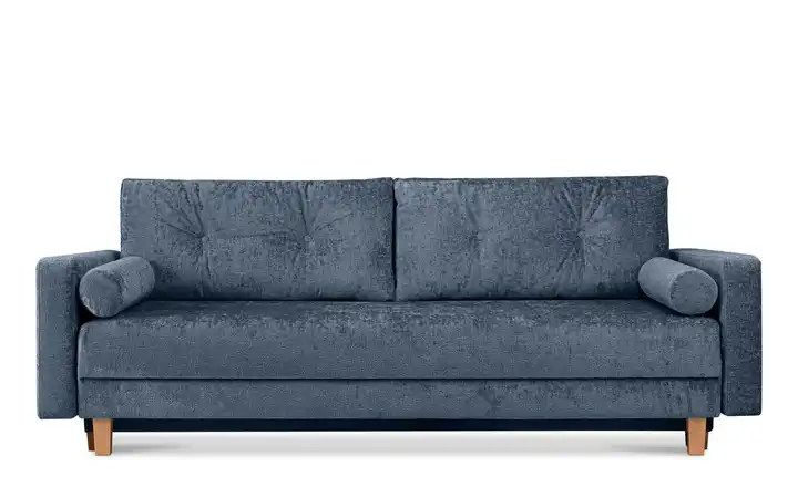 KONSIMO Einzelsofa Eriso Mitternachtsblau Chenille