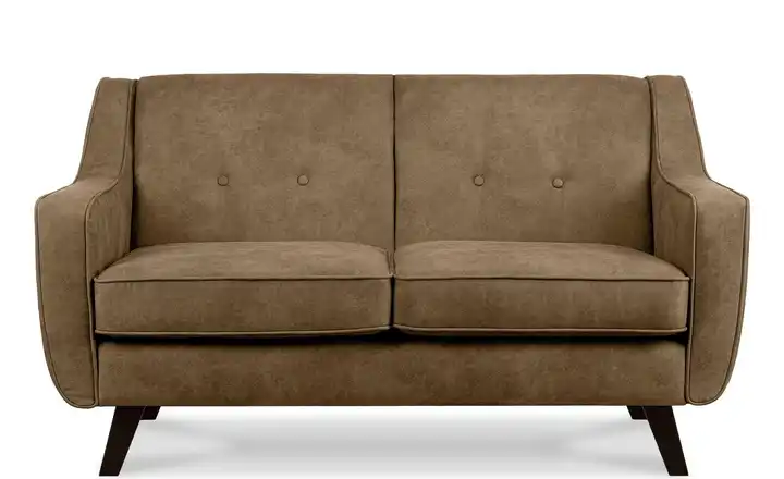 KONSIMO Einzelsofa Terso Braun Kunstleder