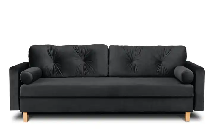 KONSIMO Einzelsofa Eriso Graphit Velours