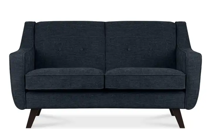 KONSIMO Einzelsofa Terso Dunkelblau Webstoff