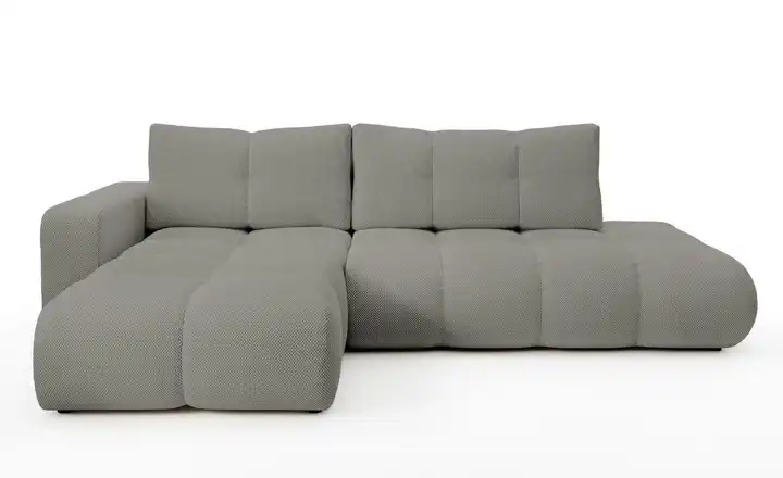 Ecksofa Sile Hellgrau links